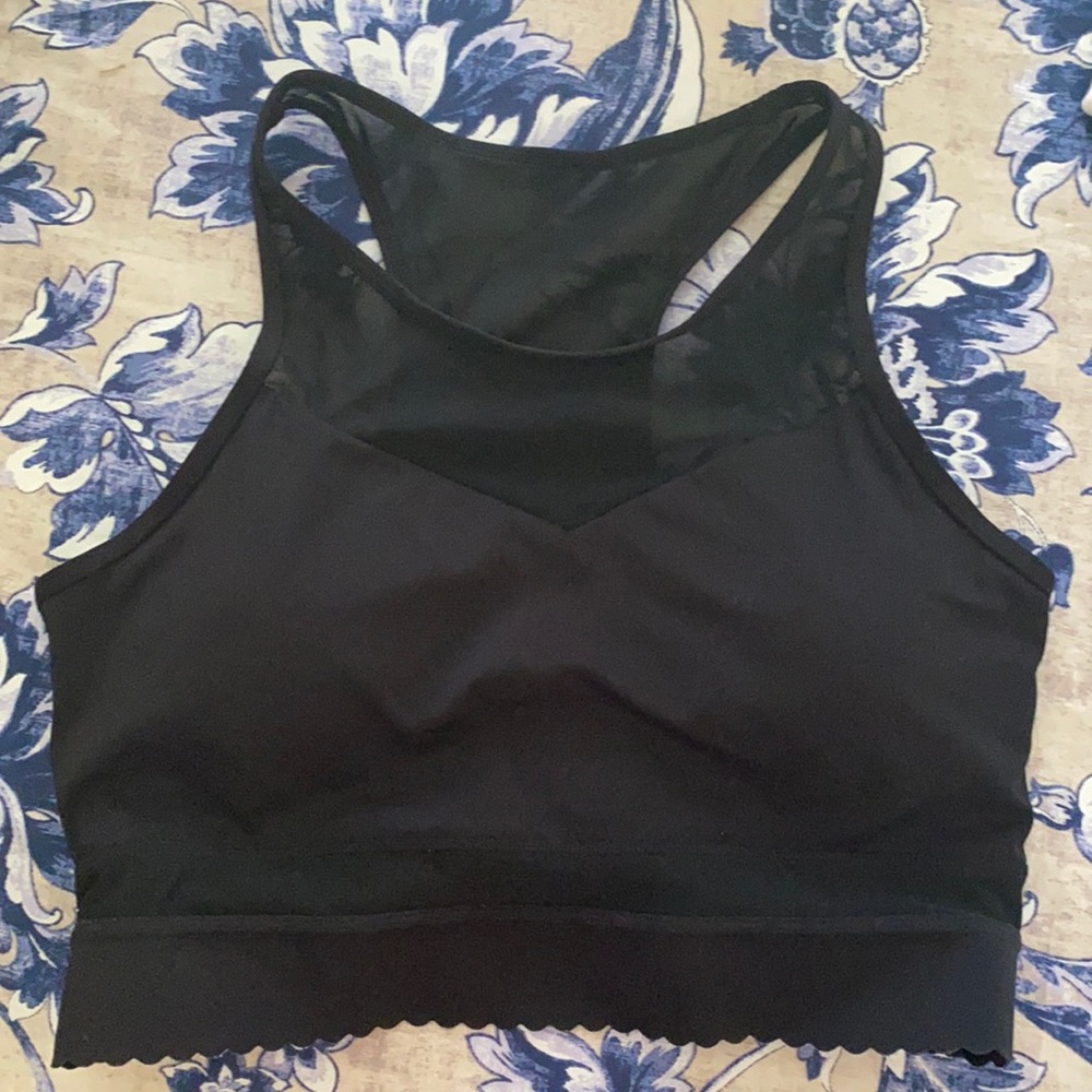 Zyia Black Star Bra size L GUC